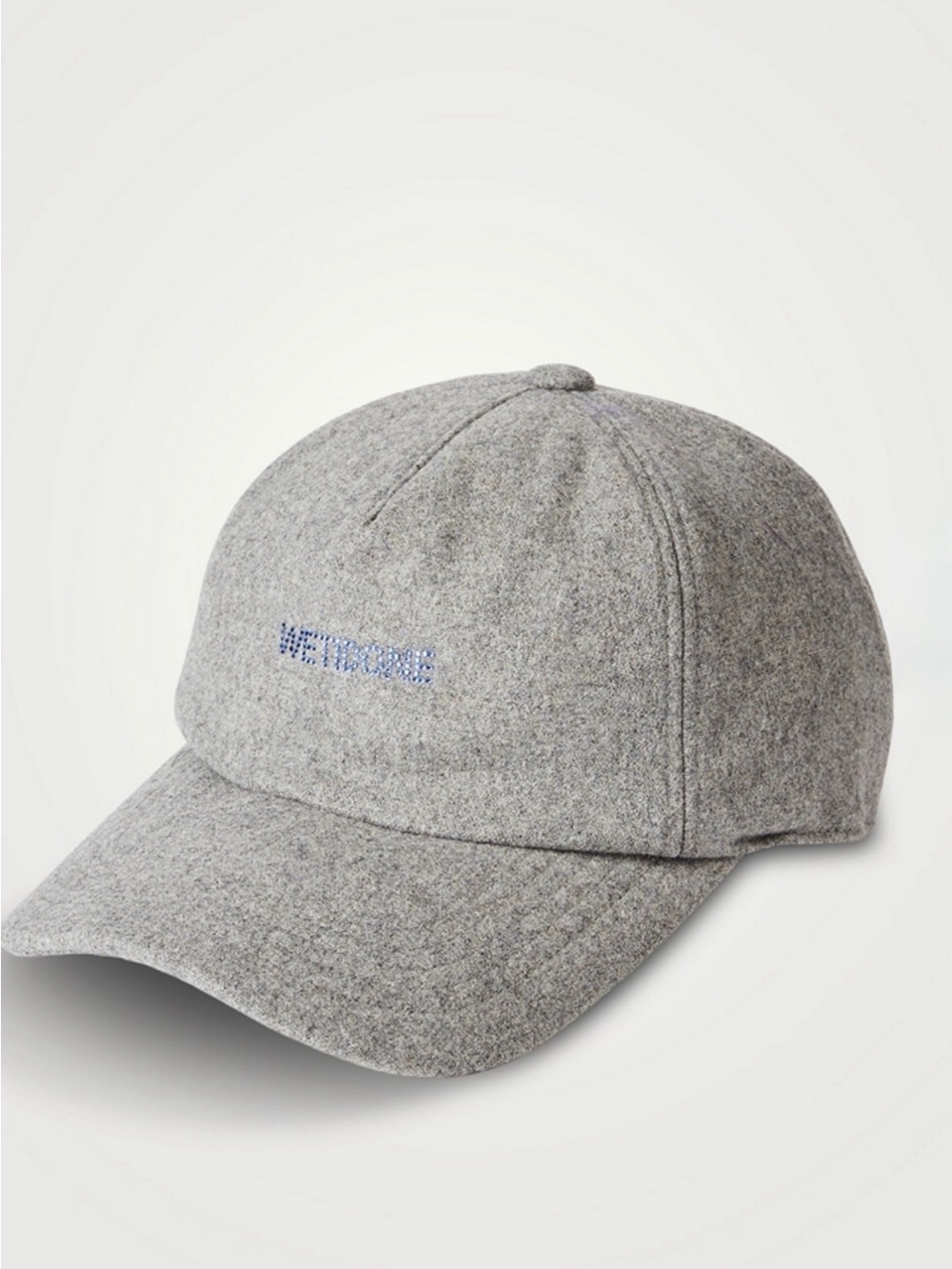 We11done Flannel Padded Cap with Logo, one size